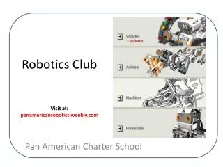 Robotics Club Visit at: panamericanrobotics.weebly