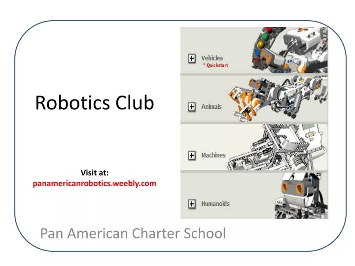 robotics club visit at panamericanrobotics weebly com