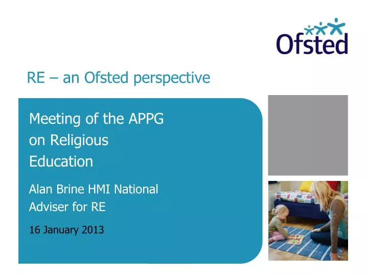 re an ofsted perspective