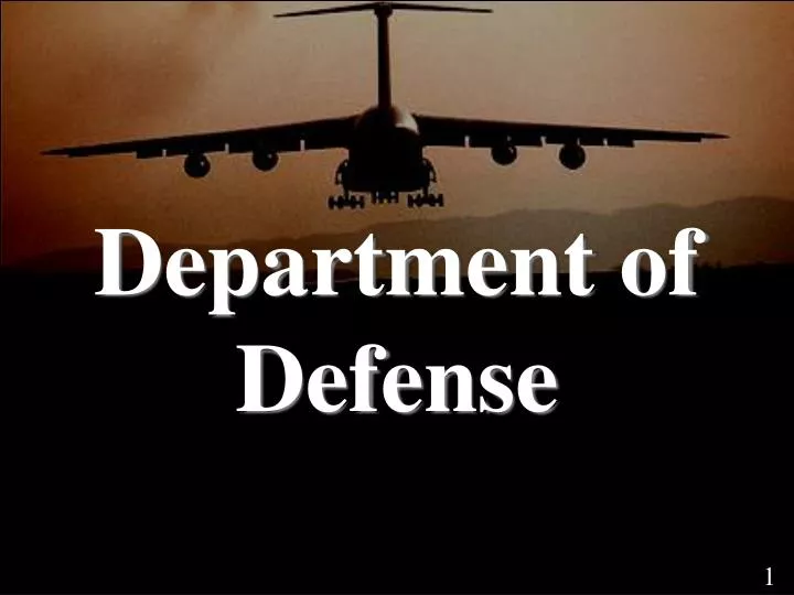 department of defense