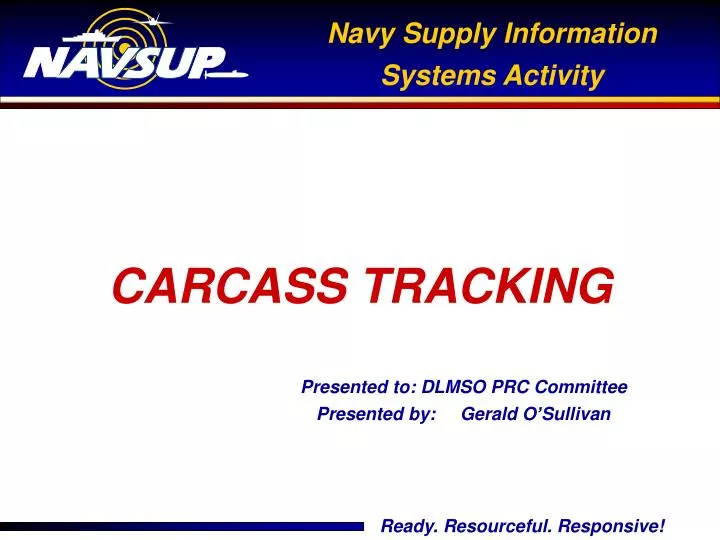 carcass tracking