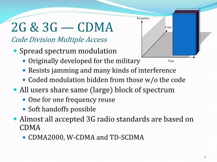 2g 3g cdma code division multiple access