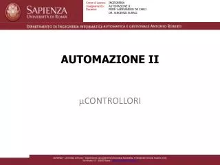 automazione ii