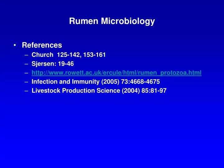 rumen microbiology