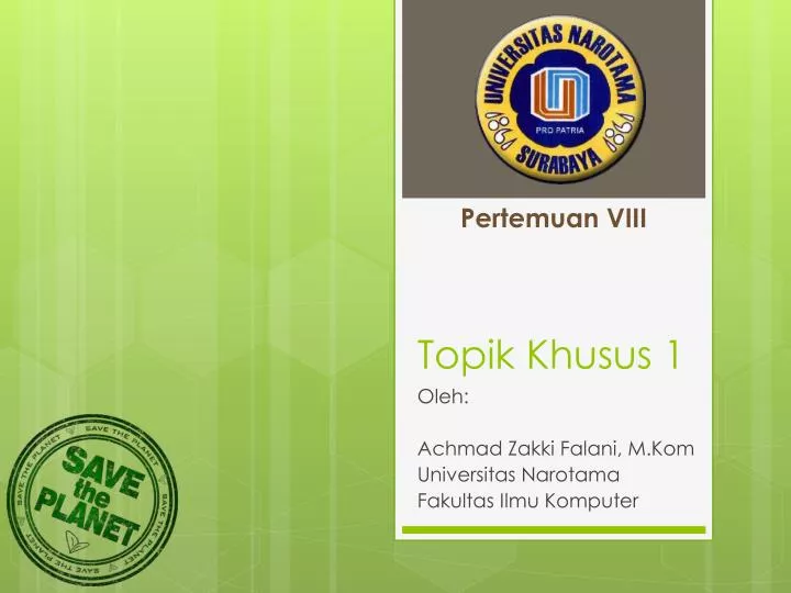 topik khusus 1