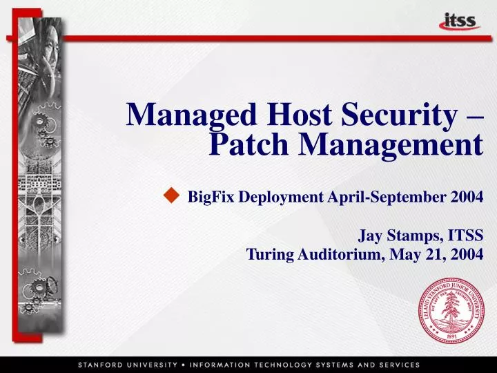 managed host security patch management