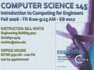 COMPUTER SCIENCE 145