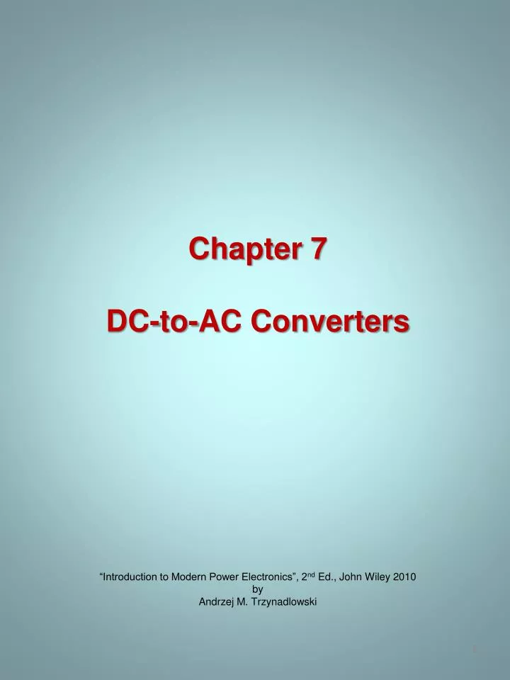 chapter 7 dc to ac converters