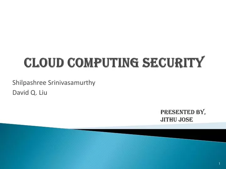 cloud computing security