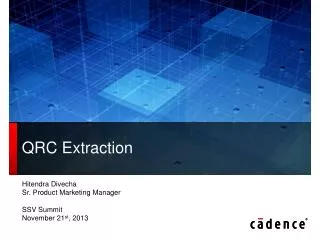QRC Extraction