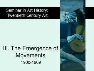 III. The Emergence of Movements