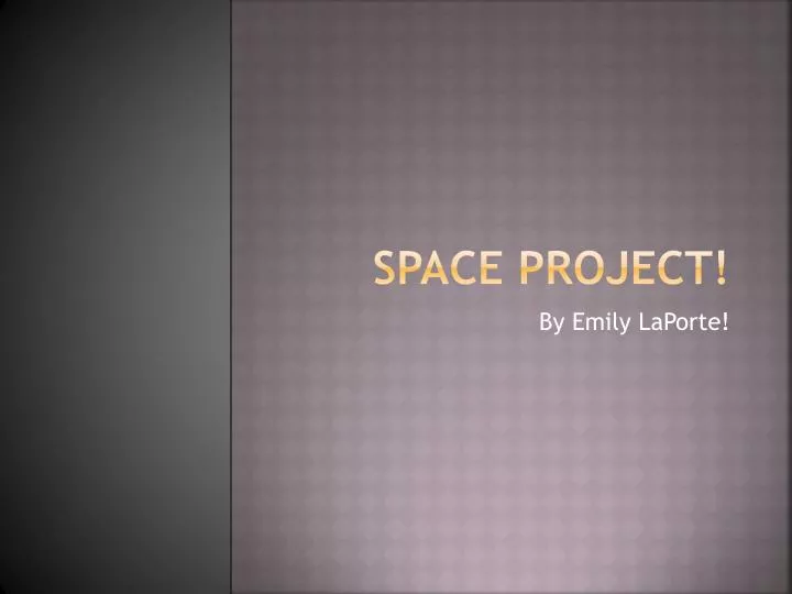 space project
