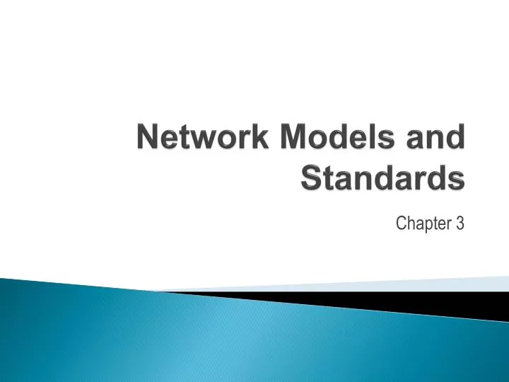 network models and standards