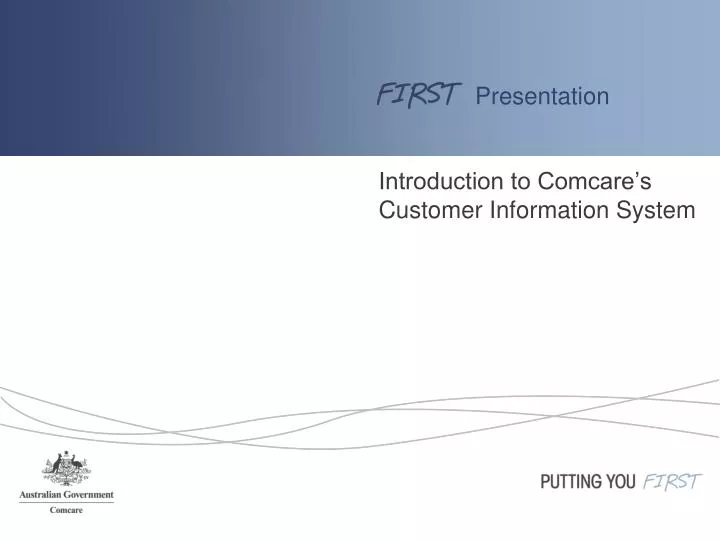 introduction to comcare s customer information system