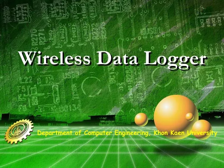 PPT - Wireless Data Logger PowerPoint Presentation, Free Download - ID ...