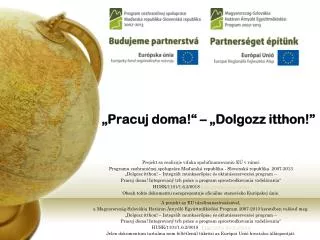 pracuj doma dolgozz itthon