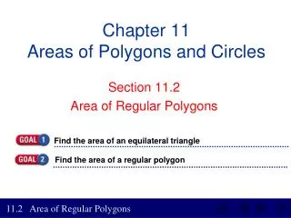 chapter 11 areas of polygons and circles