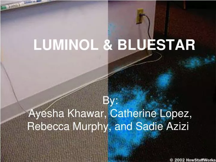 luminol bluestar