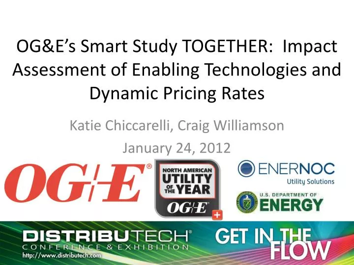 og e s smart study together impact assessment of enabling technologies and dynamic pricing rates