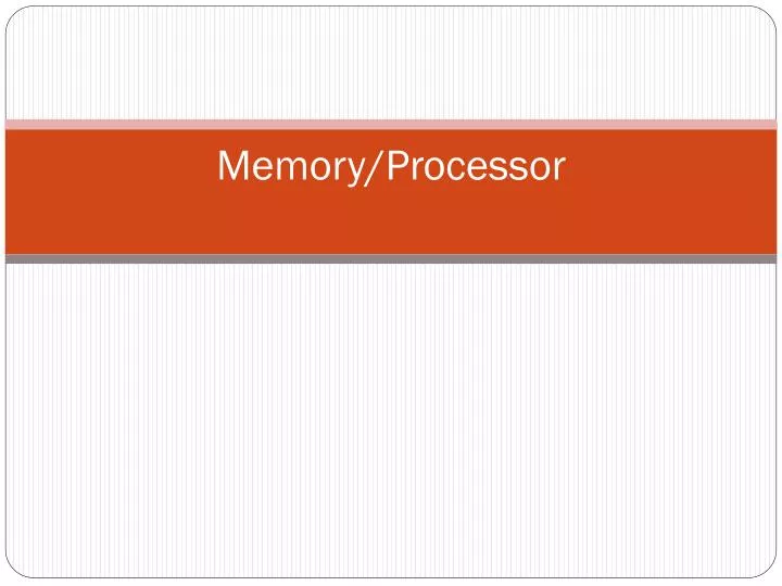 memory processor