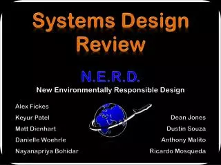 Systems Design Review