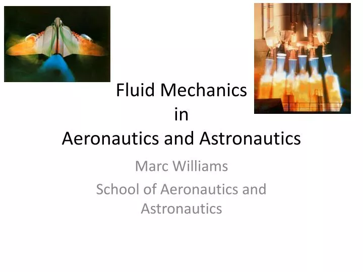fluid mechanics in aeronautics and astronautics