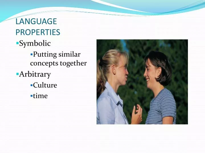 language properties