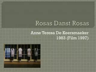 Rosas Danst Rosas