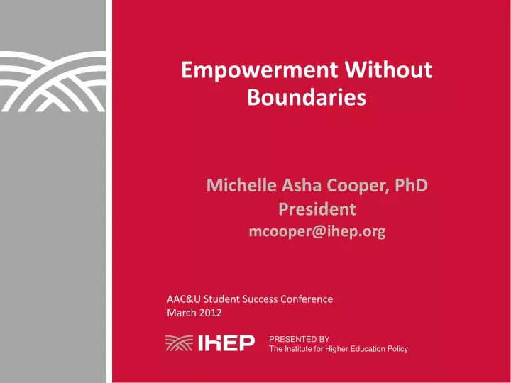 empowerment without boundaries