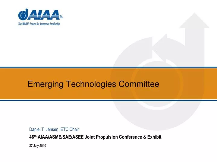 emerging technologies committee