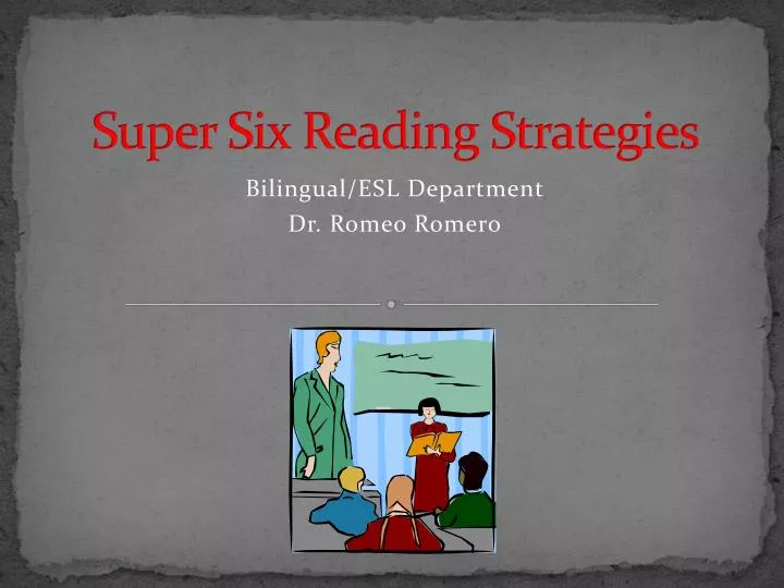 super six reading strategies