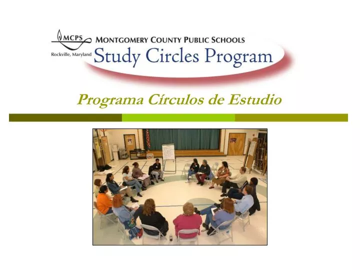 programa c rculos de estudio