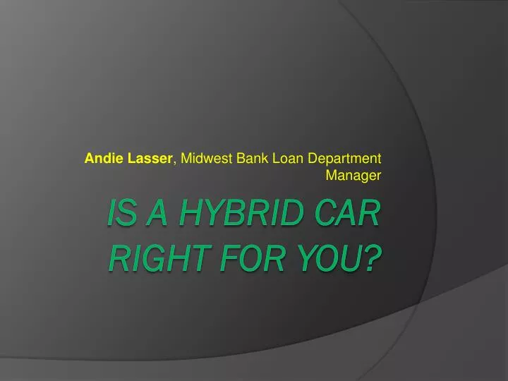 andie lasser midwest bank loan department manager