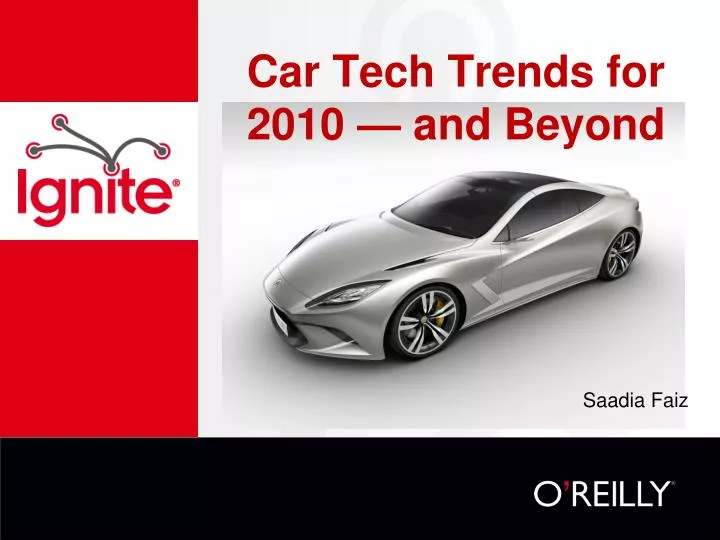 car tech trends for 2010 and beyond