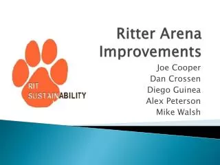 Ritter Arena Improvements