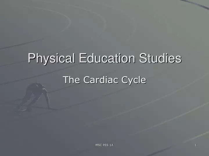 physical education studies