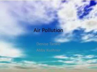 Air Pollution