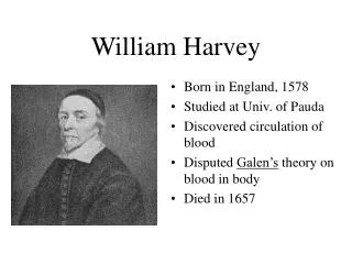 William Harvey