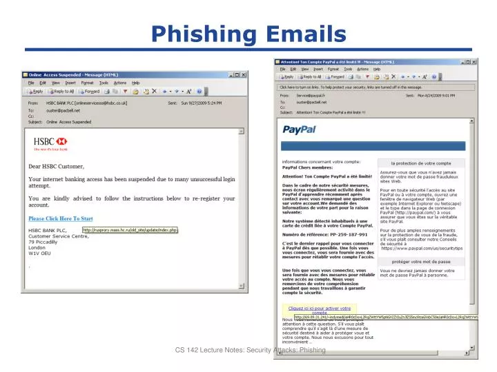 phishing emails