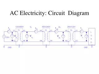 ac electricity circuit diagram