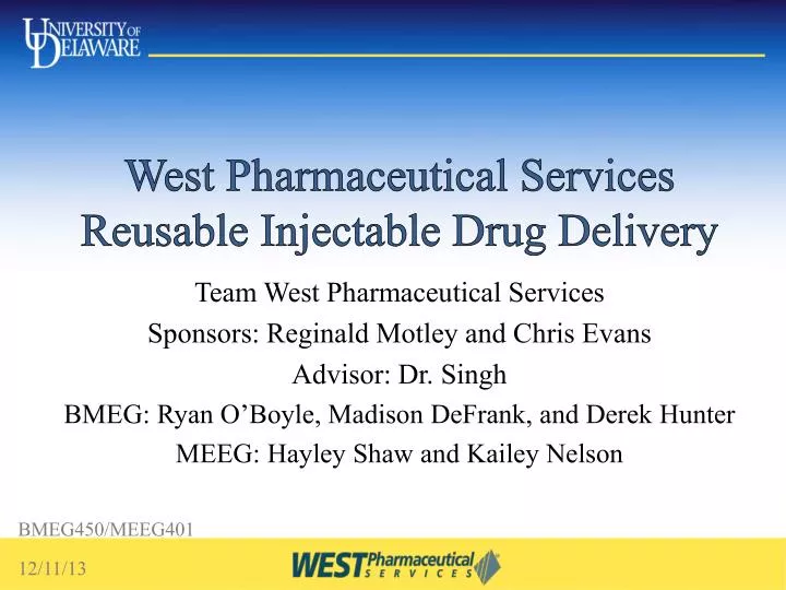 west pharmaceutical services reusable injectable drug delivery