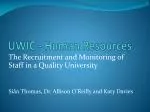 UWIC - Human Resources - slide 1