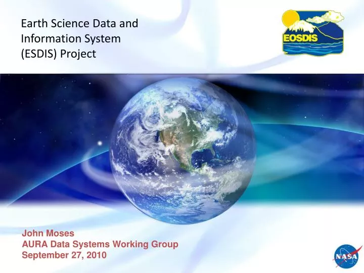 earth science data and information system esdis project