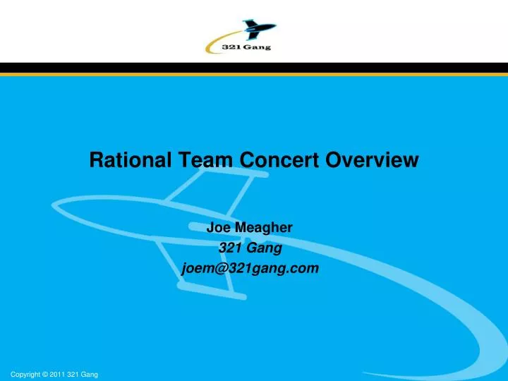 rational team concert overview