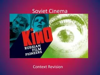 Soviet Cinema