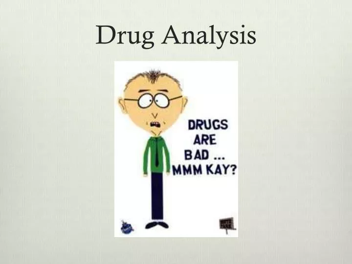 drug analysis