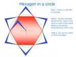 Hexagon in a circle - slide 1