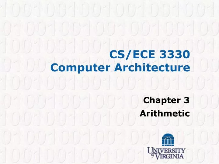 cs ece 3330 computer architecture