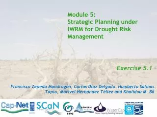 Module 5: Strategic Planning under IWRM for Drought Risk Management