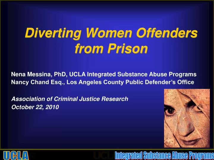 diverting women offenders from prison